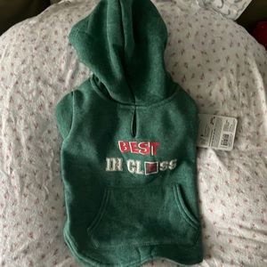 Super cute never used hoodie for dogs or cats